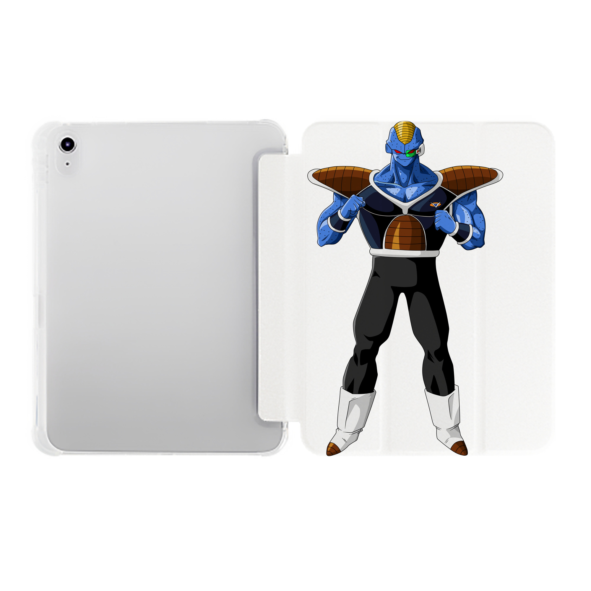 （画像用） ドラゴンボール DRAGON BALL IPad ケース ペン収納付き 三つ折りスタンド PUレザー×シリコン 対応機種9.5/10.5/10.9インチ